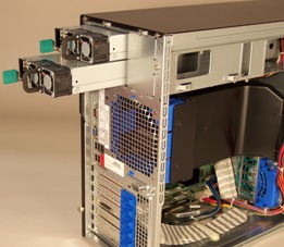 SIA Dual Xeon Showing Dual 750W Hot Swap Power Supplies